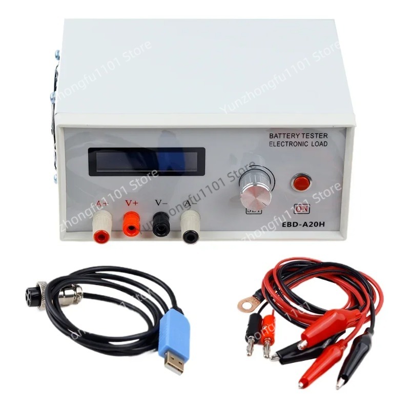 Battery Load Tester - 30V 20A 200W EBD-A20H เครื่องทดสอบความจุแบตเตอรี่, เครื่องทดสอบการปล่อยประจุแบตเตอรี่แบบอิเล็กทรอนิกส์,