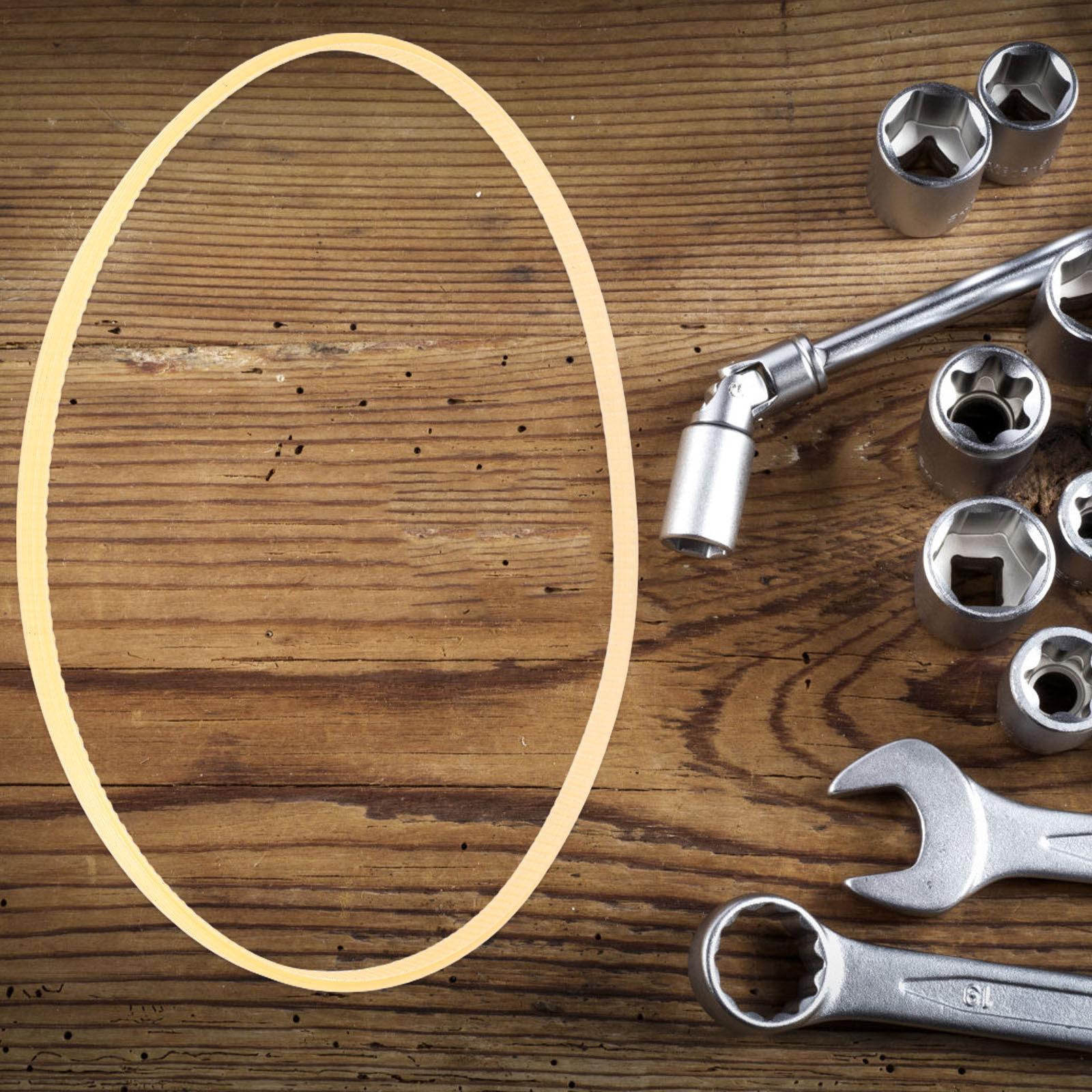 Auto Repair Shop For Transmissions - สายพานส่งกำลังโพลียูรีเทนแบบยืดได้ สำหรับเครื่องถ่วงล้อ เครื่องเปลี่ยนยาง สายพานขับเคลื่อน ใช้ในอู่ซ่อมรถยนต์ เครื่องถ่วงล้อ