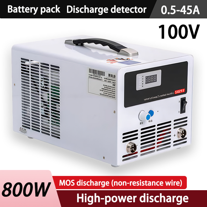 Battery Load Tester - เครื่องทดสอบความจุแบตเตอรี่ลิเธียม 100V 45A, เครื่องตรวจจับกระแสการคายประจุของแบตเตอรี่, โหลดอิเล็กทรอนิกส์แบบกระแสคงที่