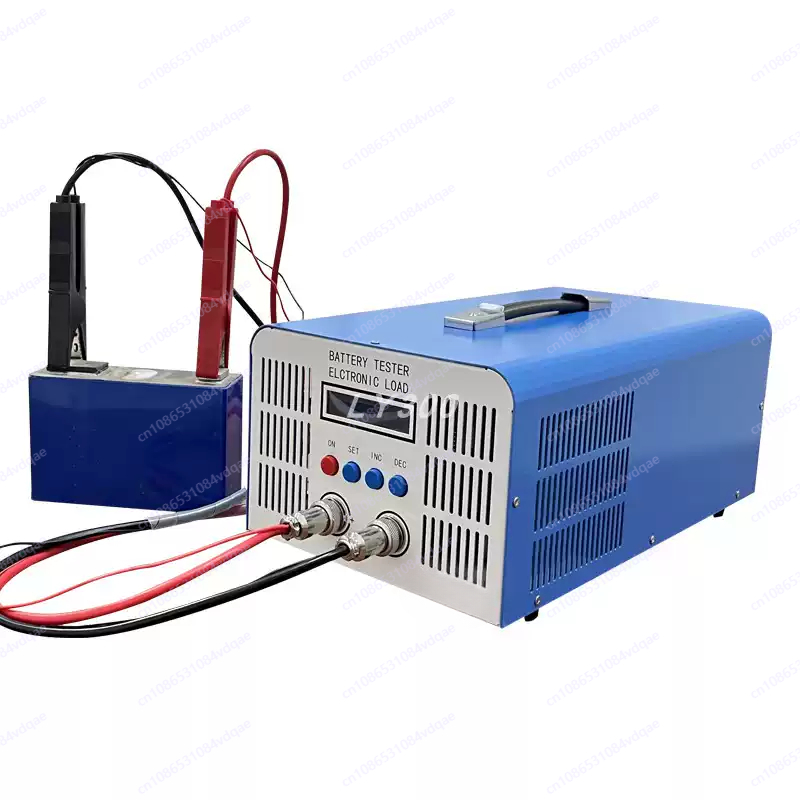 Battery Load Tester - เครื่องทดสอบความจุแบตเตอรี่แบบดิจิตอล อุปกรณ์ตรวจจับโหลดแบบปรับได้ อุปกรณ์เสริมสำหรับทดสอบเซลล์ลิเธียม