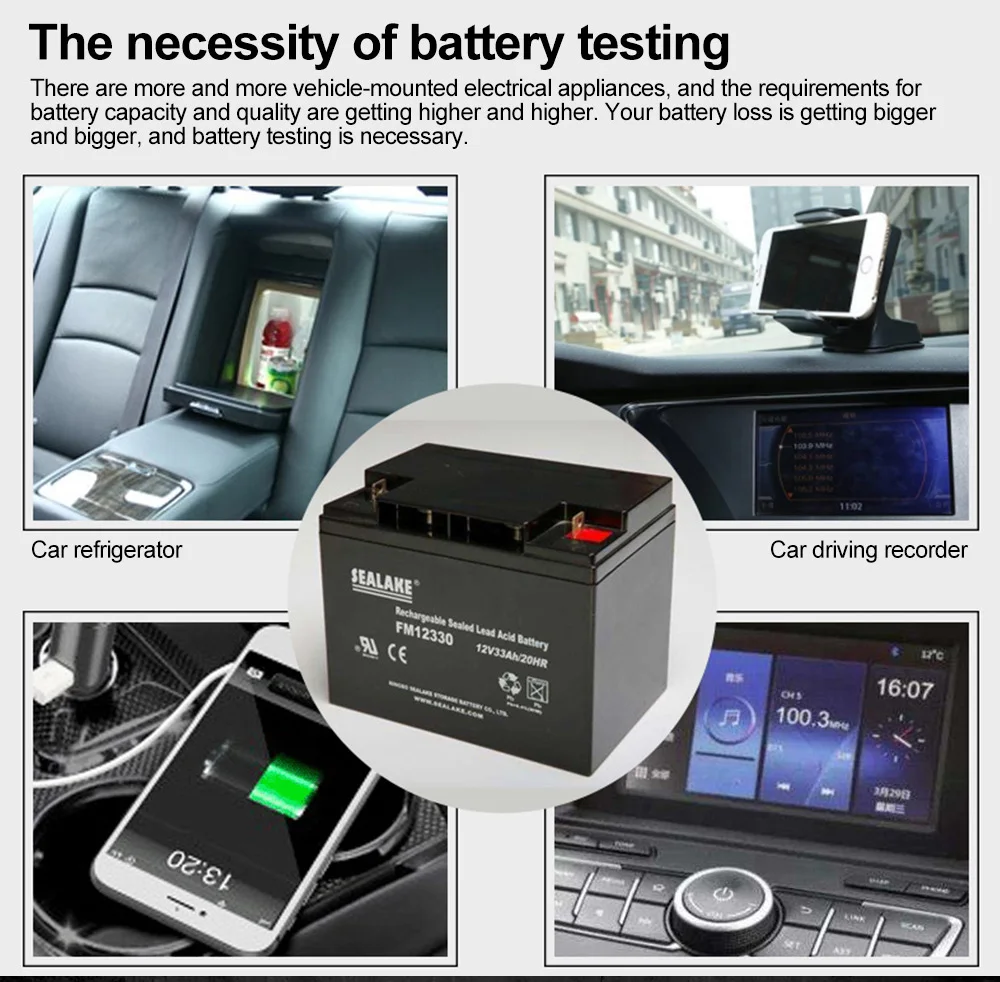 เครื่องทดสอบแบตเตอรี่รถยนต์ DU - Battery Load Tester บทวิจารณ์และราคา