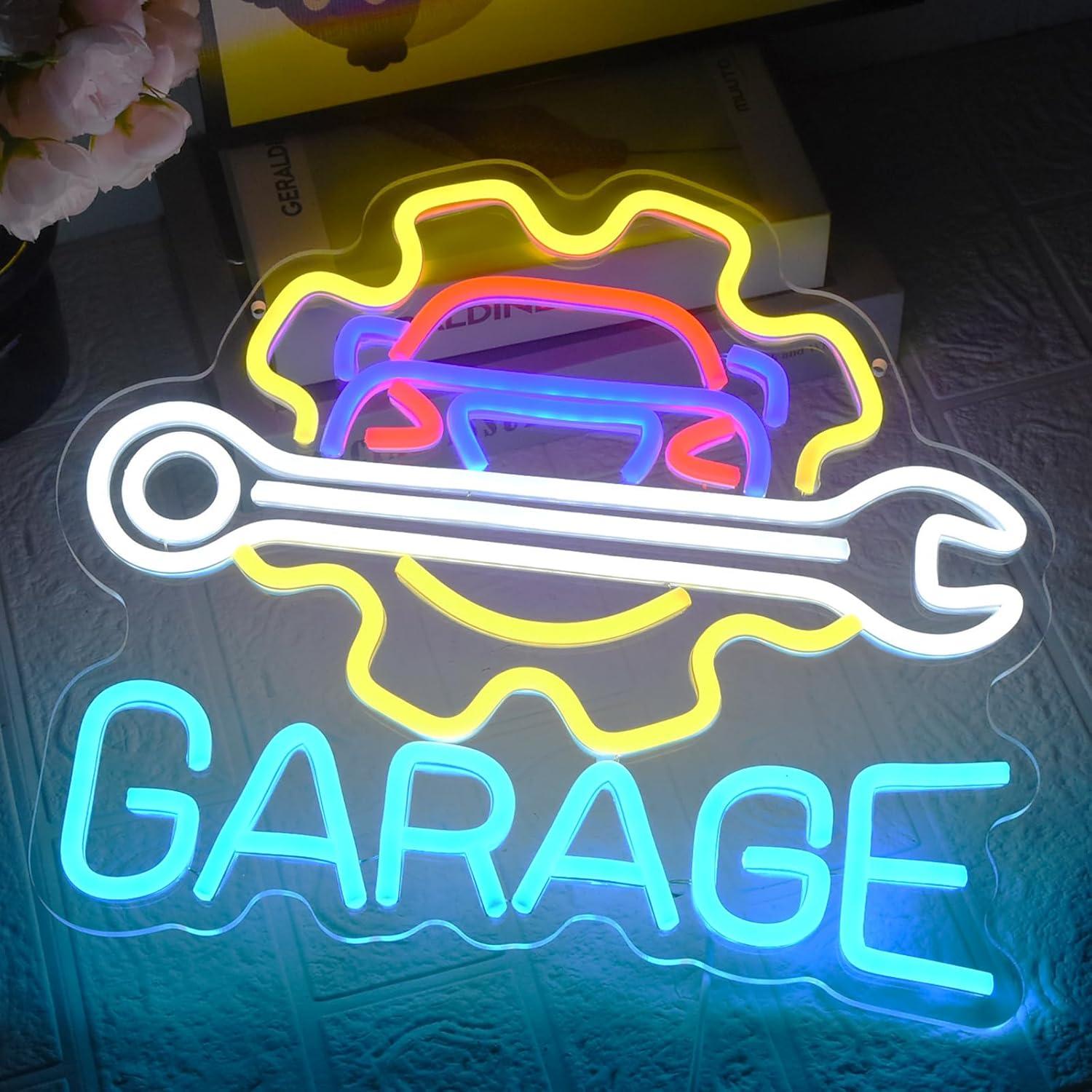 ป้ายไฟนีออนสำหรับโรงรถ ใช้พลัง - Auto Repair Shop บทวิจารณ์และราคา