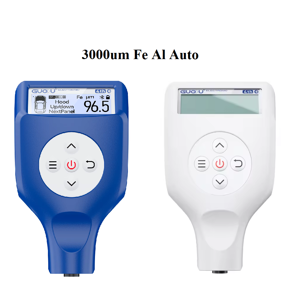    0-3000μm 0.1μm Fe NFe Prob - Paint Thickness Gauge บทวิจารณ์และราคา