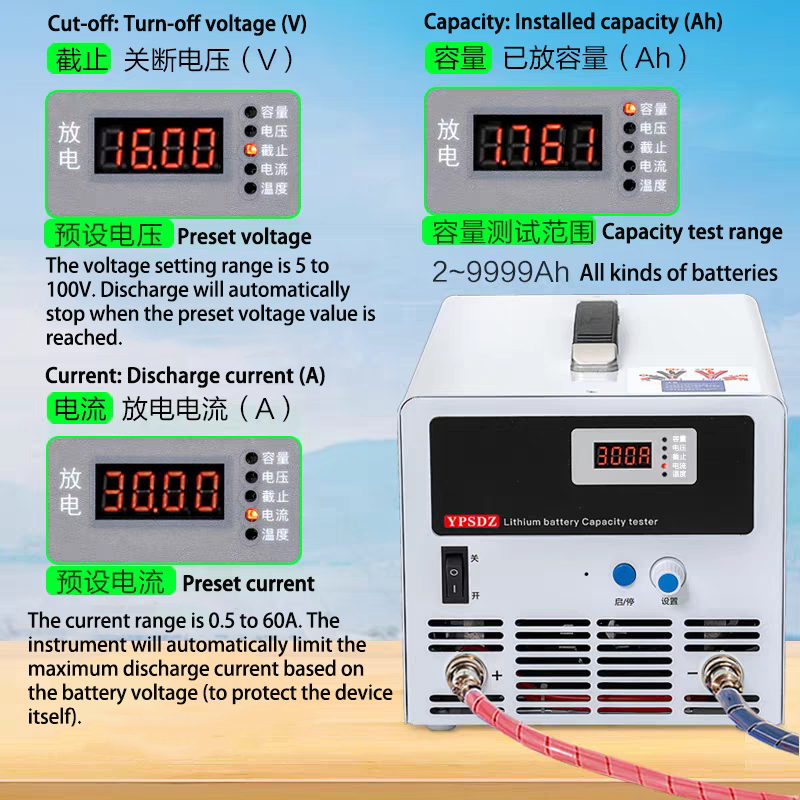 เครื่องทดสอบความจุแบตเตอรี่ลิเ - Battery Load Tester บทวิจารณ์และราคา