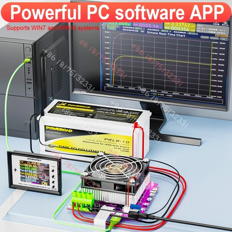 BW600 DC1-200V WiFi เครื่องทดส - Battery Load Tester บทวิจารณ์และราคา