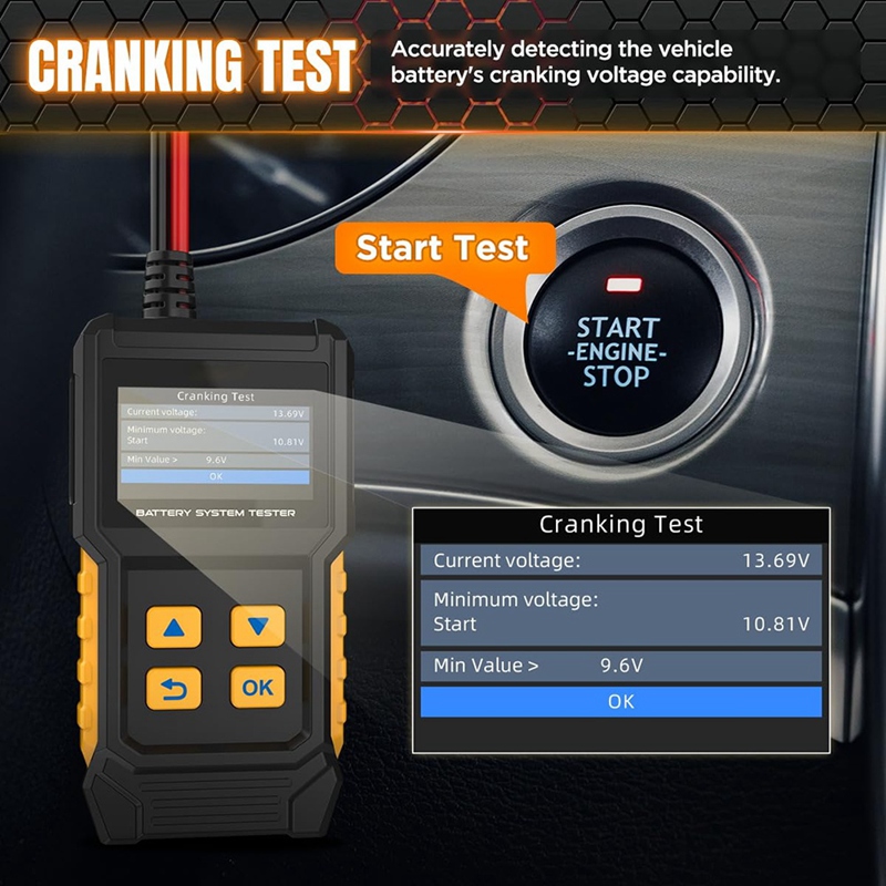 เครื่องทดสอบแบตเตอรี่รถยนต์ Su - Battery Load Tester บทวิจารณ์และราคา