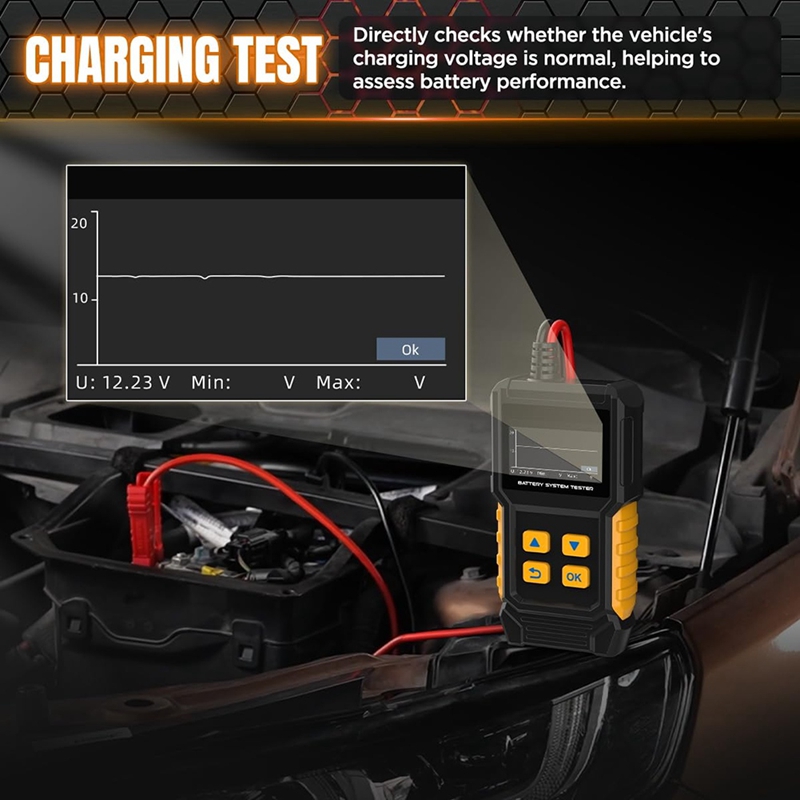 เครื่องทดสอบแบตเตอรี่รถยนต์ Su - Battery Load Tester บทวิจารณ์และราคา